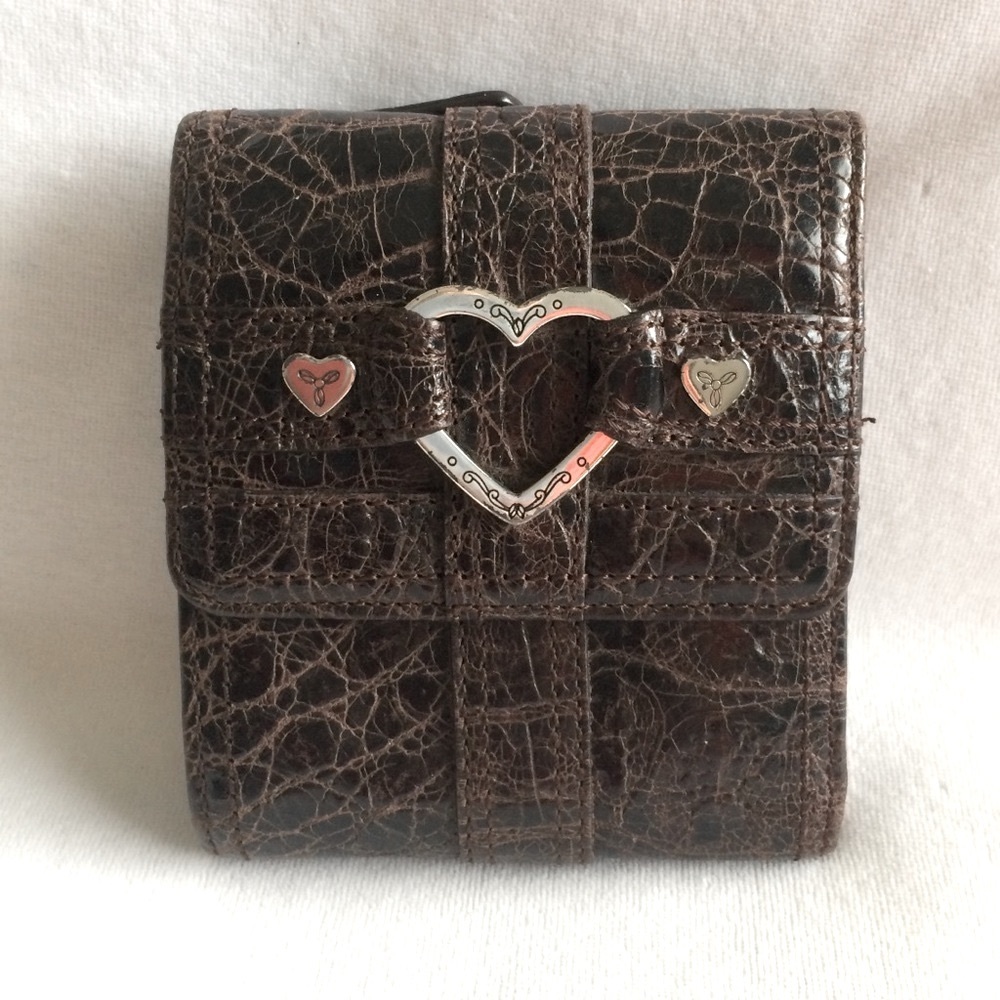 DONATED. Brighton Brown Leather Billfold